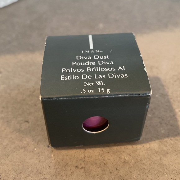 DIVA DUST --  Shimmer Loose Powder #02 PINK GLAM by IMAN - Picture 1 of 5